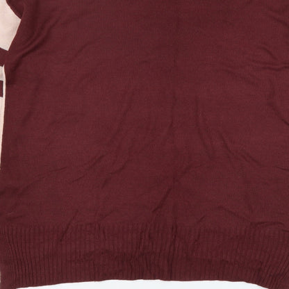 Womens UK Size XS NEXT Pink Pullover Jumper