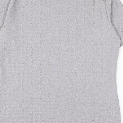 Womens UK Size XL Bonmarché Grey Basic Blouse