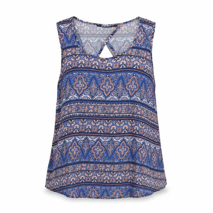 Womens UK Size 12 New Look Blue Basic Blouse