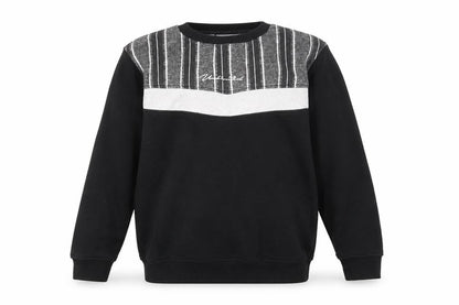 George Boys Black Cotton Pullover Sweatshirt Size 9-10 Years Pullover