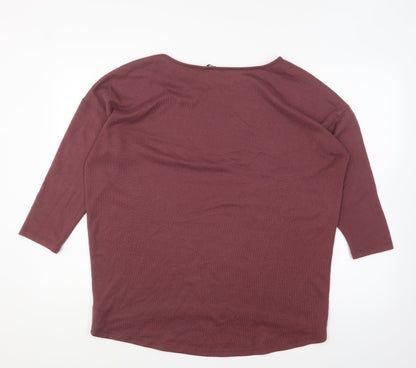 Womens UK Size M Only Purple Pullover Jumper