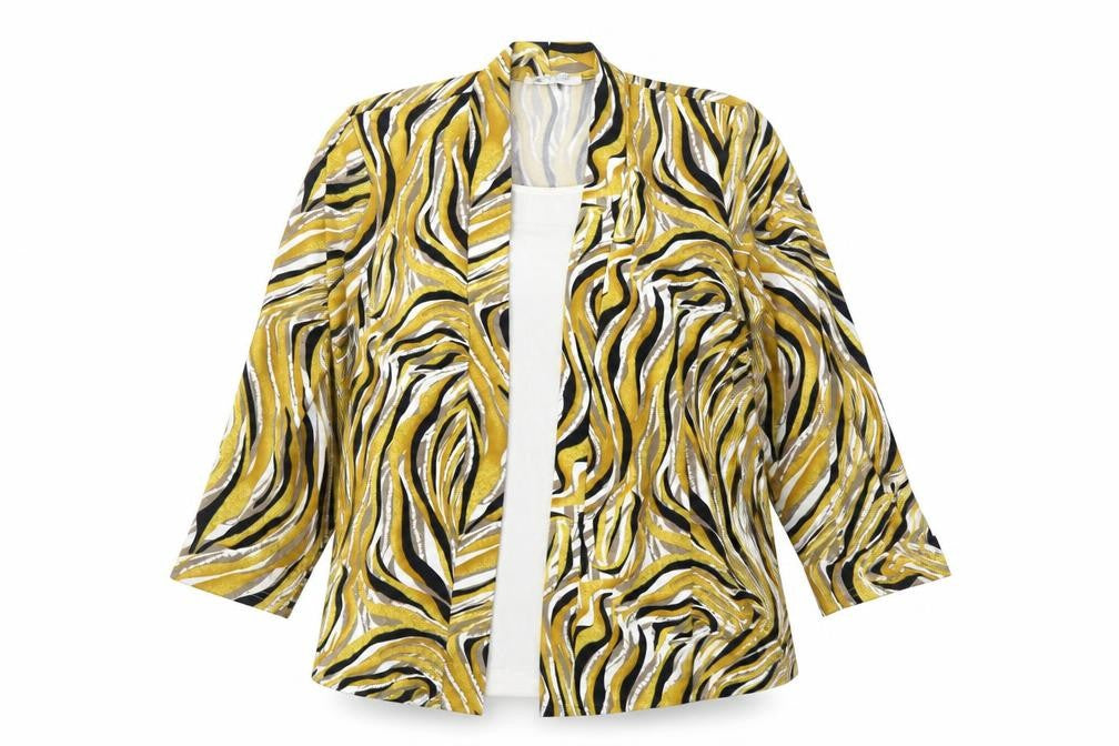 Womens UK Size M Anamor Yellow Basic Blouse