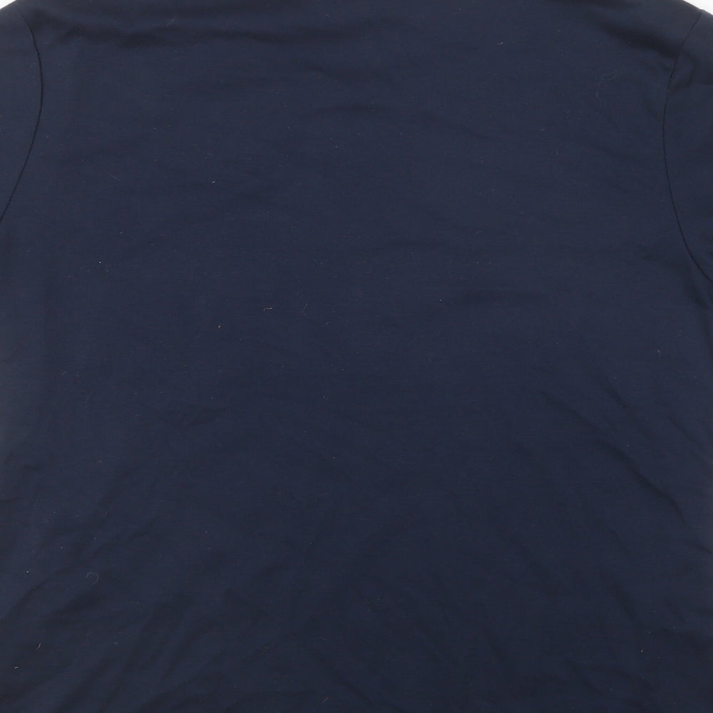 Womens UK Size M Paramour Blue Basic T-Shirt