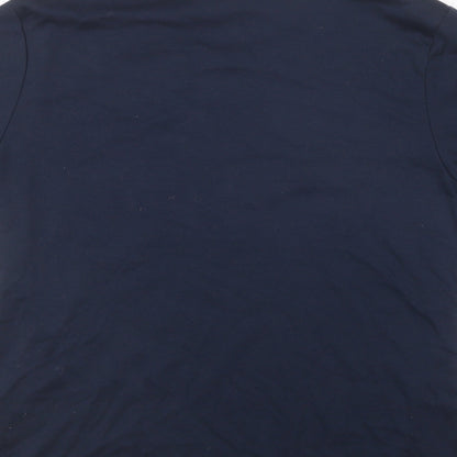 Womens UK Size M Paramour Blue Basic T-Shirt