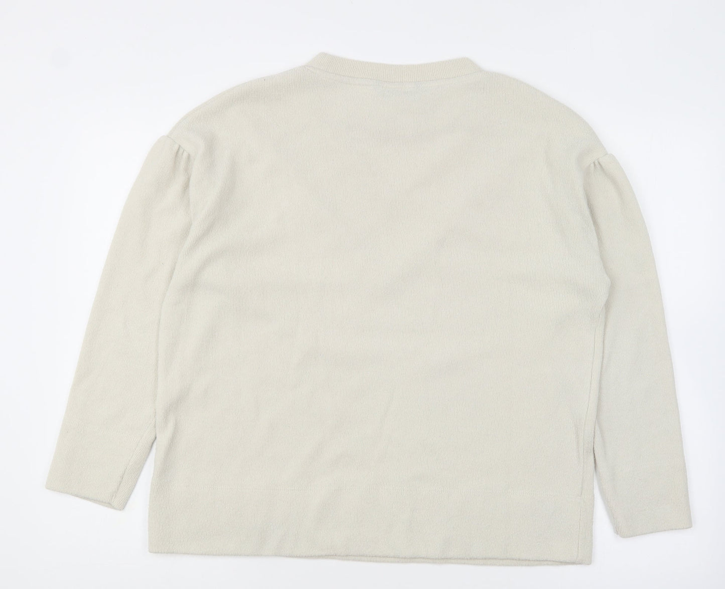 Womens UK Size M Dunnes Stores Grey Pullover Jumper
