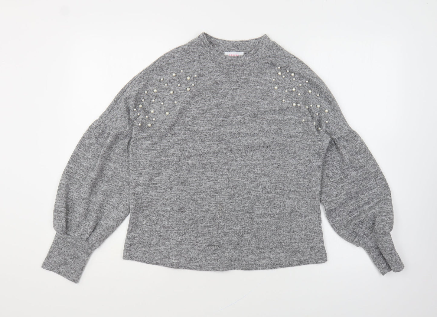 Womens UK Size M Savida Grey Pullover Jumper