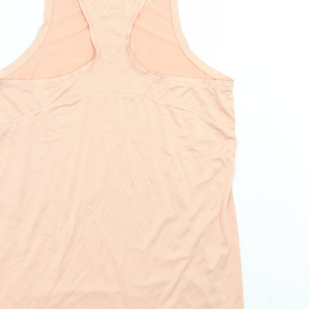 Primark Womens Pink Polyester Basic Tank Size S Scoop Neck Pullover