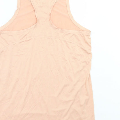 Primark Womens Pink Polyester Basic Tank Size S Scoop Neck Pullover