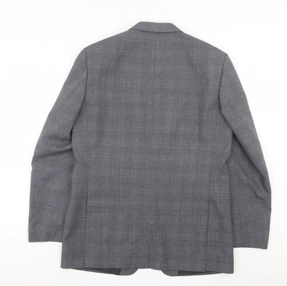 Mens UK Size 40 C&A Regular Grey Suit Jacket