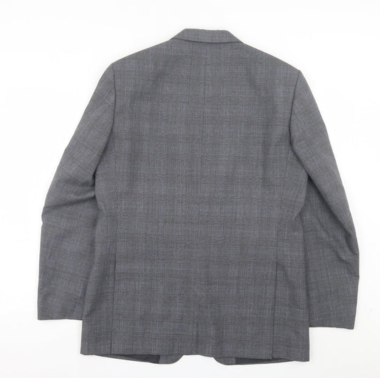 Mens UK Size 40 C&A Regular Grey Suit Jacket