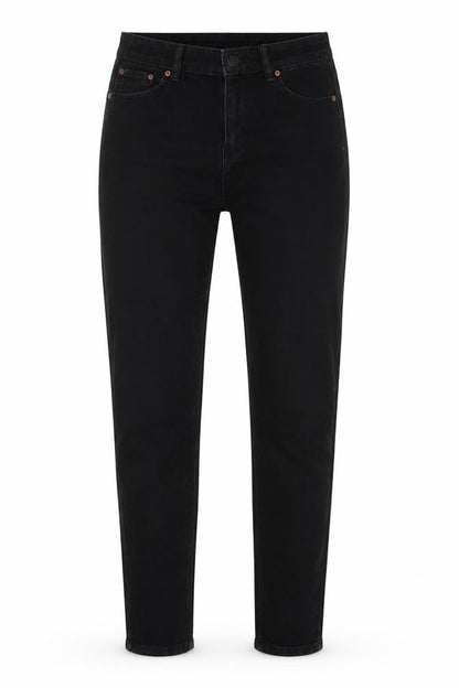 Pull&Bear Womens Black Cotton Skinny Jeans Size 26 in L26 in Regular Button