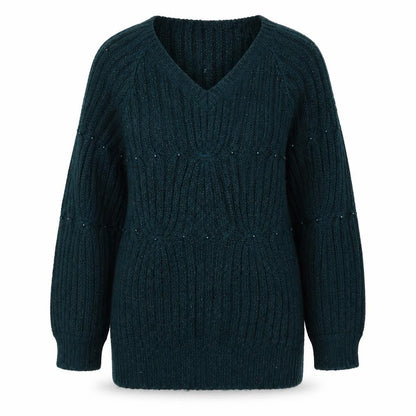 Womens UK Size 10 Dunnes Stores Green Pullover Jumper