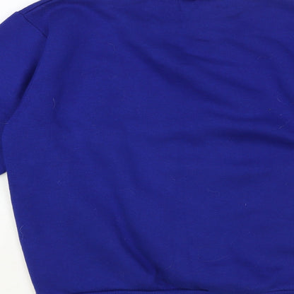 Preworn Womens Blue Polyester Pullover Sweatshirt Size XS Pullover - Santa Floss
