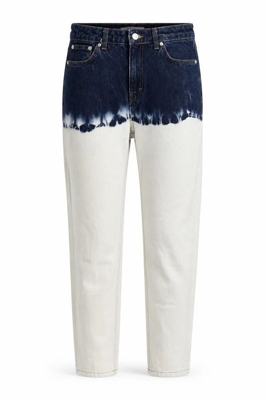 Womens UK Size 28 in Topshop Regular Fit Tapered Multicoloured Jeans