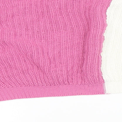 Womens UK Size 12 In the Style Multicoloured Pullover Jumper