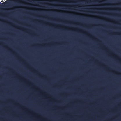 O'Neills Boys Blue Polyester Basic T-Shirt Size 9-10 Years Round Neck Pullover