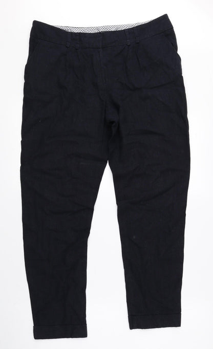 Womens UK Size 12 M&Co Regular Fit  Black