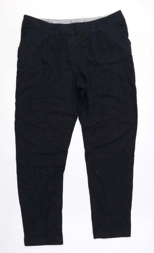 Womens UK Size 12 M&Co Regular Fit  Black