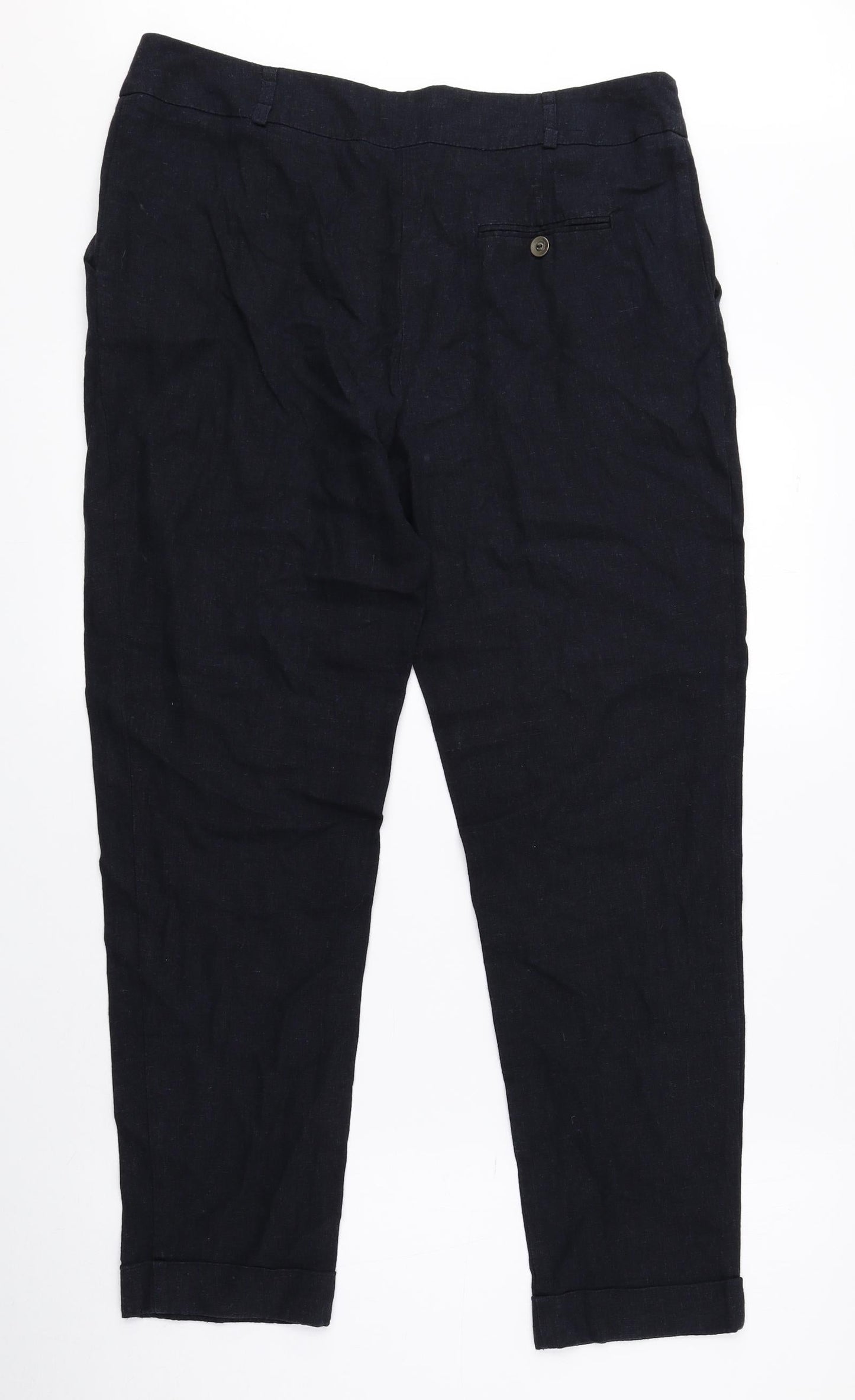 Womens UK Size 12 M&Co Regular Fit  Black