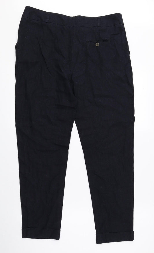 Womens UK Size 12 M&Co Regular Fit  Black