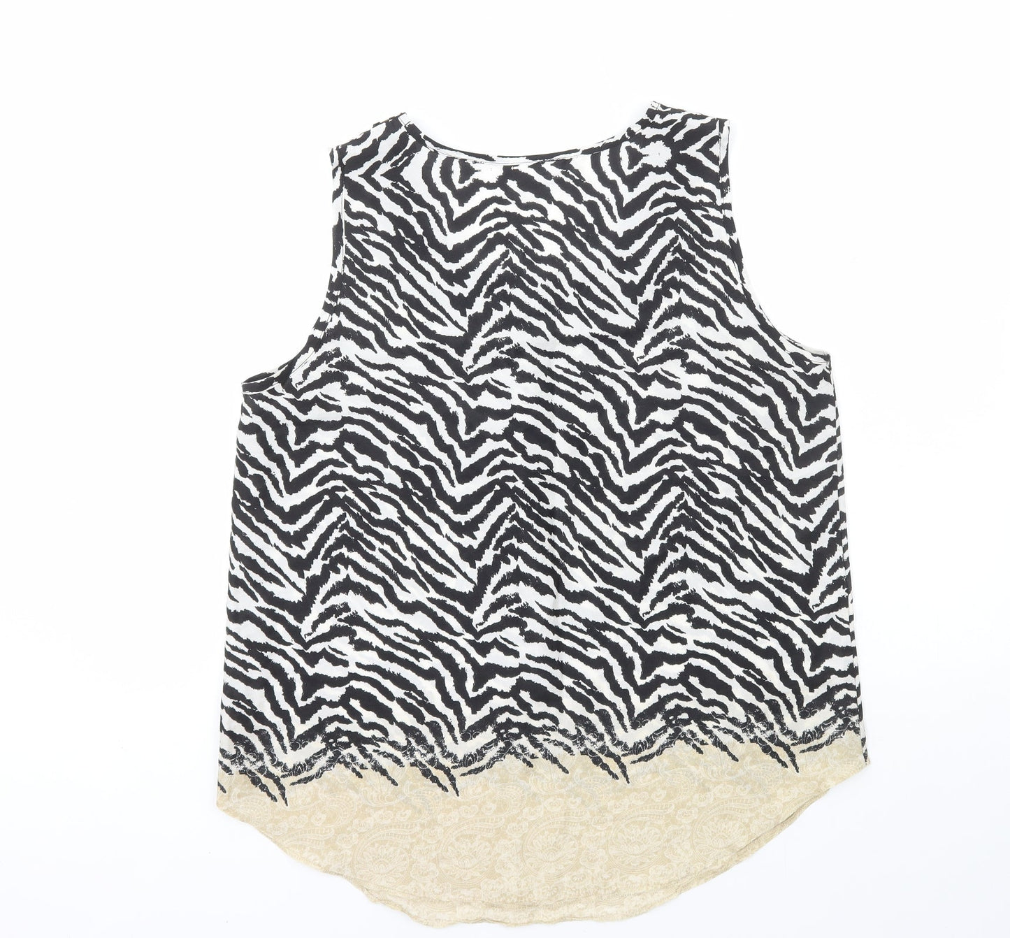 Womens UK Size L Wallis Multicoloured Basic Tank