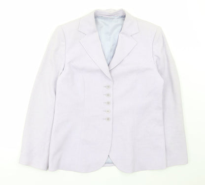 Womens UK Size M Preworn Purple Jacket