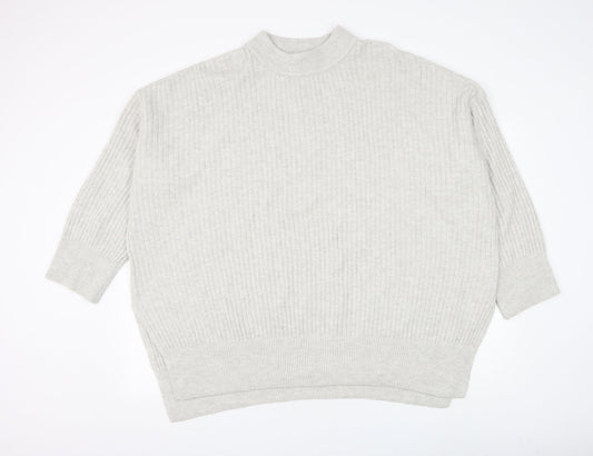 Womens UK Size XL H&M Grey Pullover Jumper