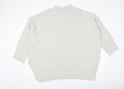 Womens UK Size XL H&M Grey Pullover Jumper