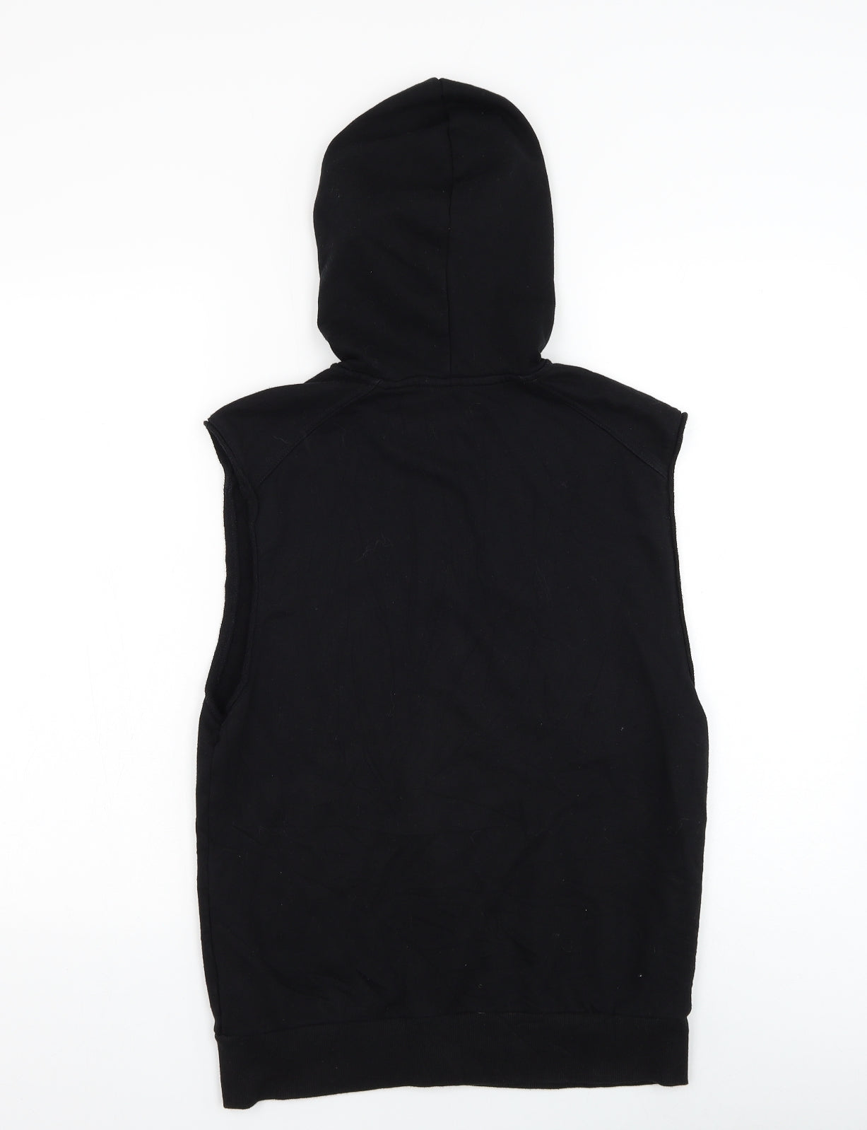 Womens UK Size S Divided by H&M Black Vest Sweatshirt