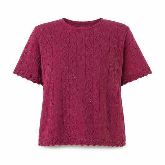 Womens UK Size 18 Berkertex Purple Pullover Jumper