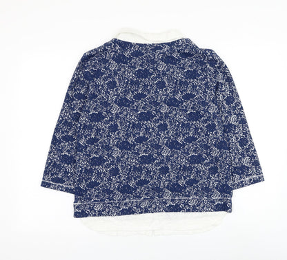 Womens UK Size 12 Marks and Spencer Blue Pullover Jumper