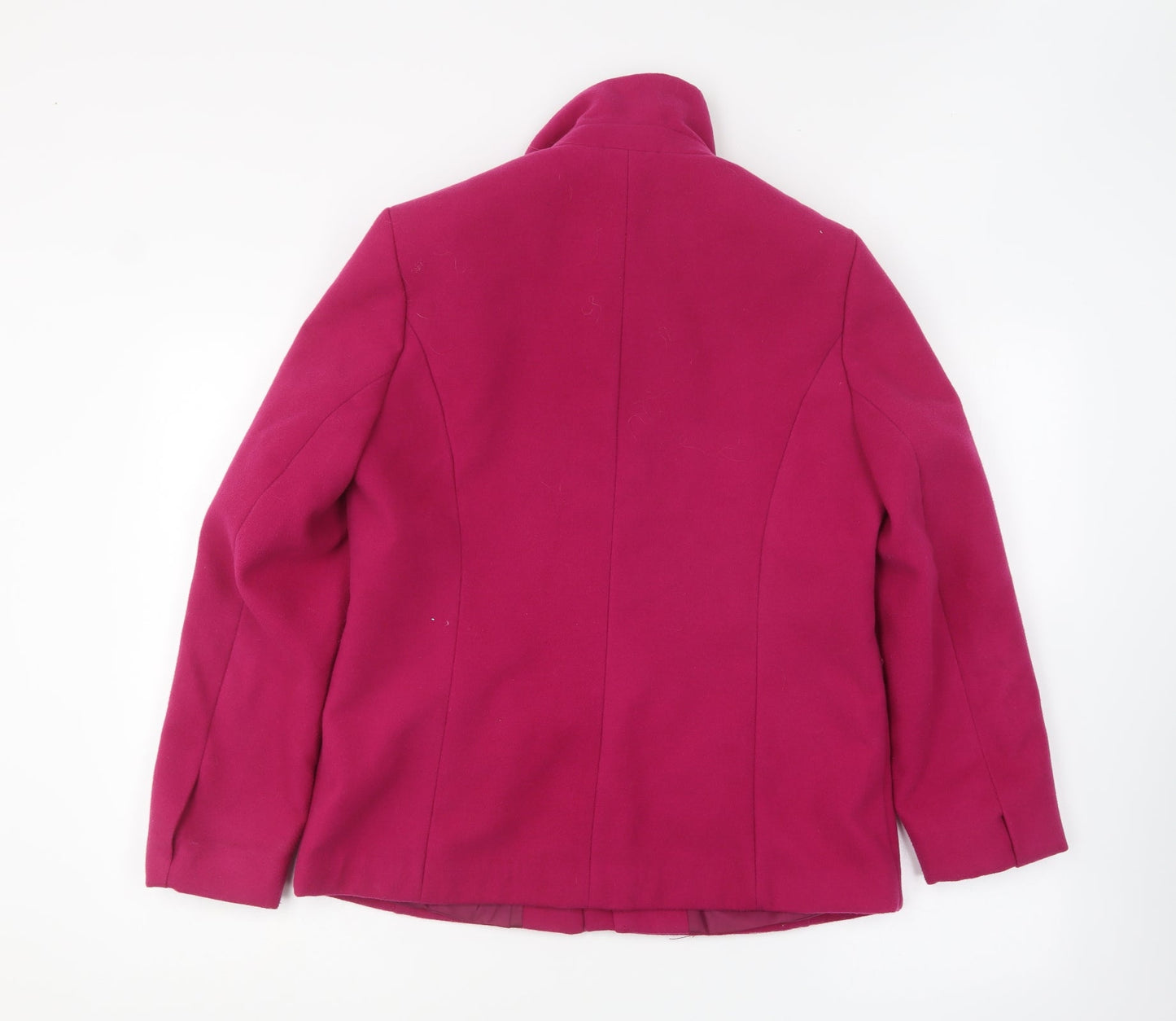 Womens UK Size 14 Gerard Pink Overcoat
