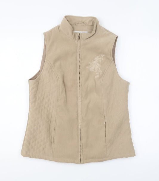 Mens UK Size S EWM Beige Gilet
