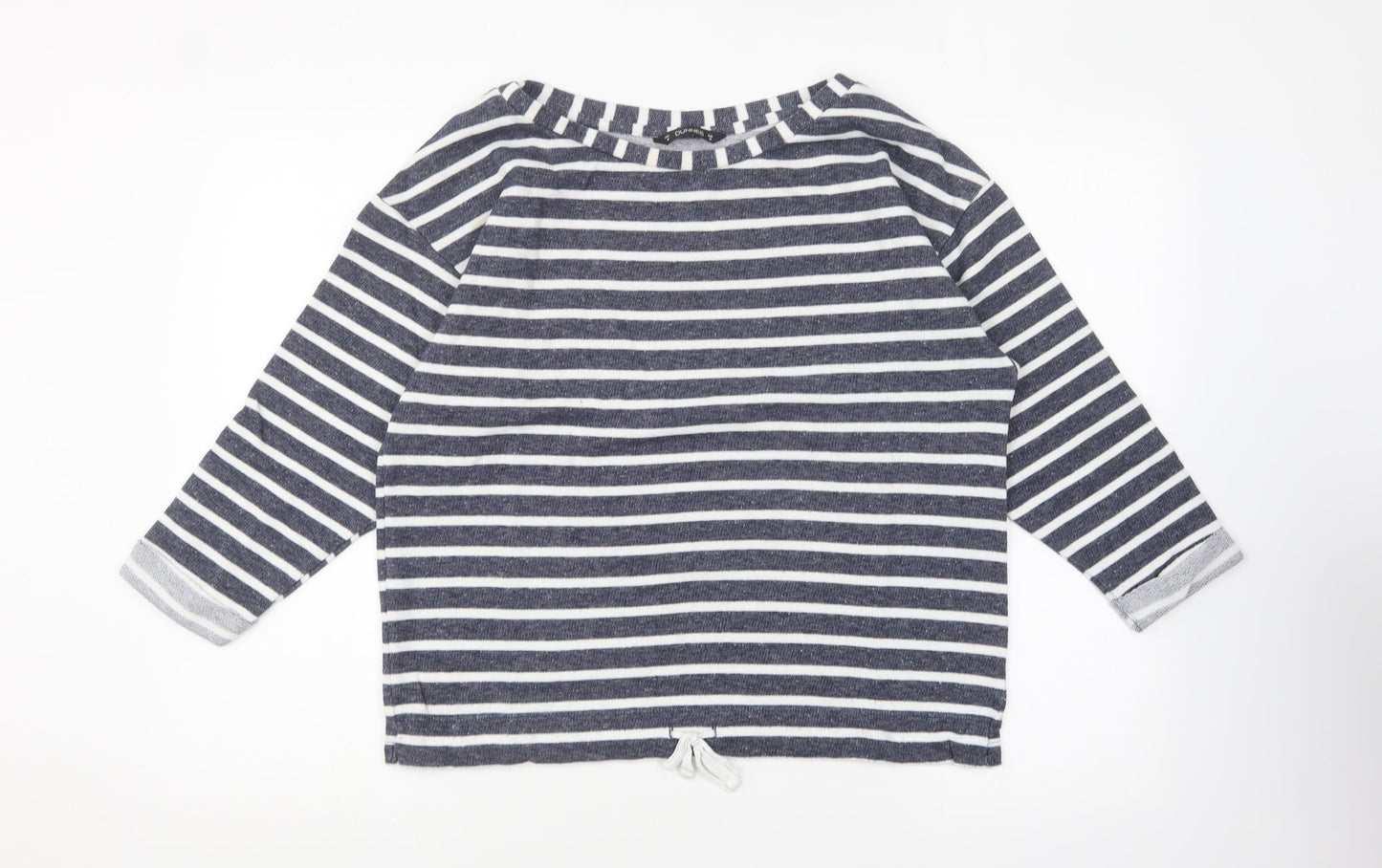 Womens UK Size M Dunnes Stores Blue Pullover Sweatshirt