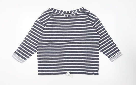 Womens UK Size M Dunnes Stores Blue Pullover Sweatshirt
