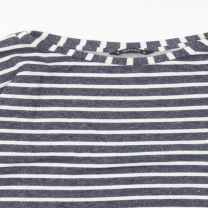 Womens UK Size M Dunnes Stores Blue Pullover Sweatshirt