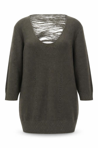 Womens UK Size 18 Atmosphere Green Pullover Jumper