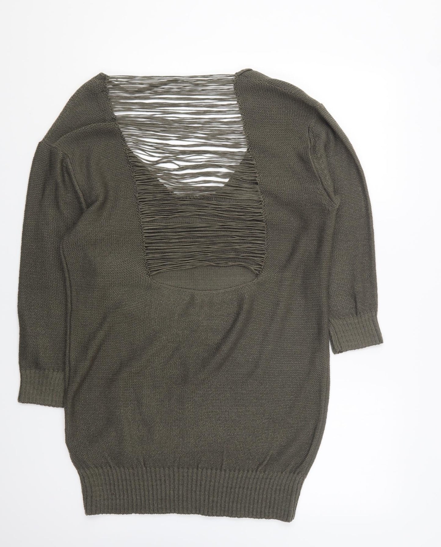 Womens UK Size 18 Atmosphere Green Pullover Jumper