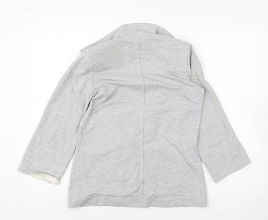 Womens UK Size 8 Denim & Co. Grey Jacket