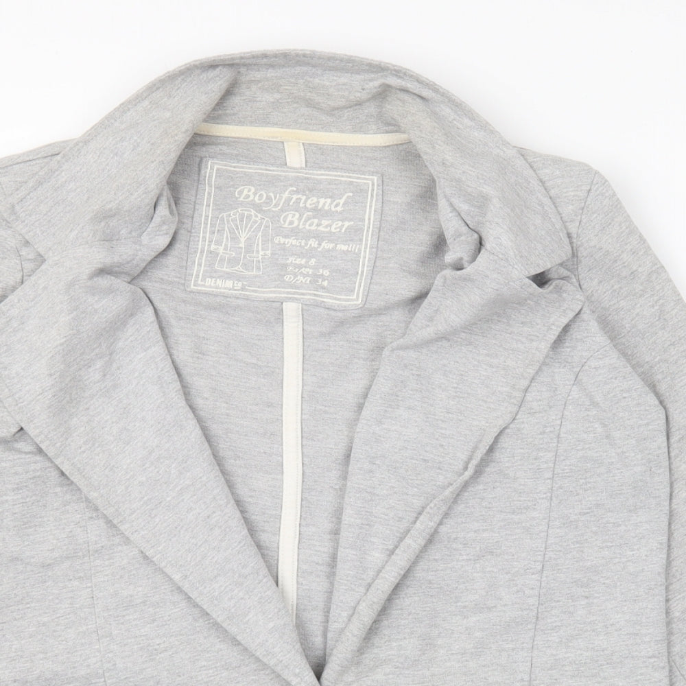 Womens UK Size 8 Denim & Co. Grey Jacket