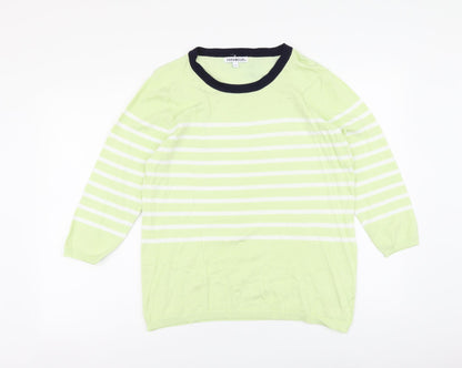 Womens UK Size L Paramour Green Pullover Jumper