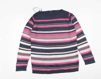 Womens UK Size S EWM Multicoloured Pullover Jumper