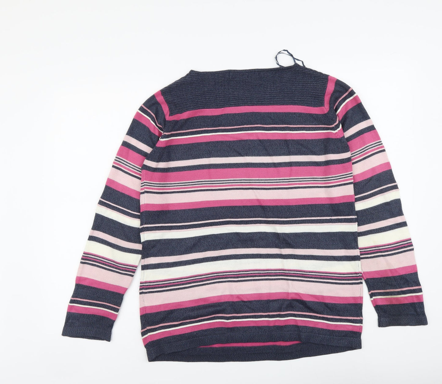 Womens UK Size S EWM Multicoloured Pullover Jumper