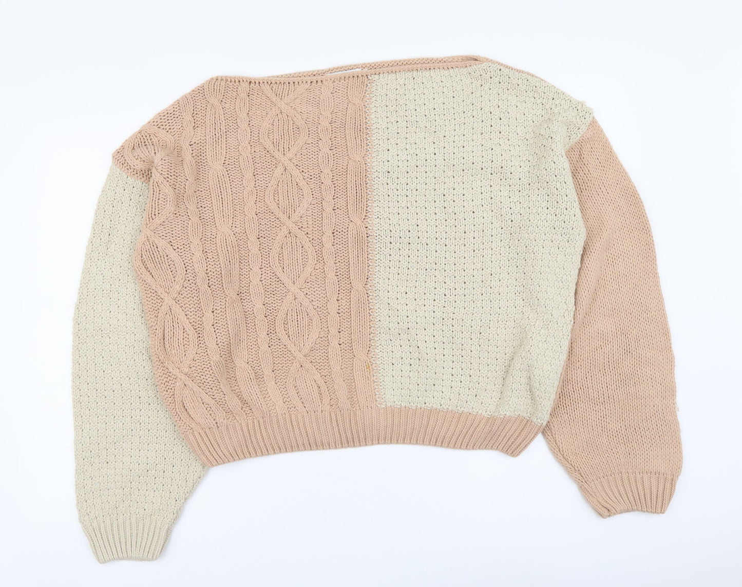 Womens UK Size 6 In the Style Pink Pullover Jumper