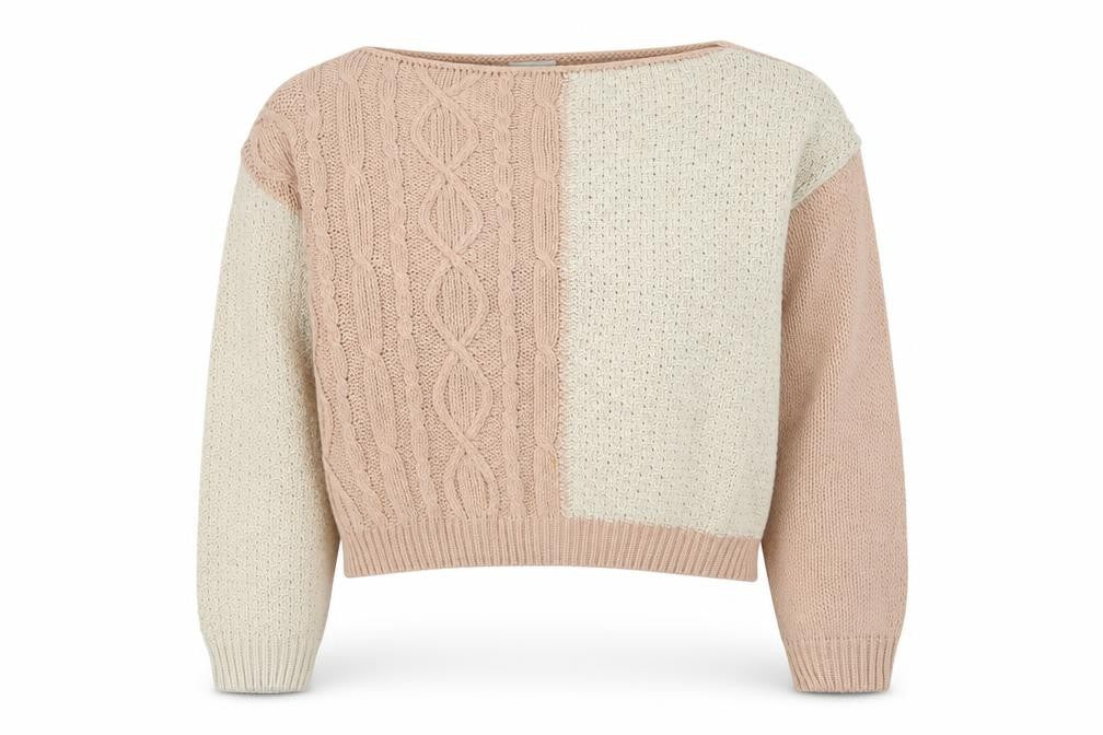 Womens UK Size 6 In the Style Pink Pullover Jumper