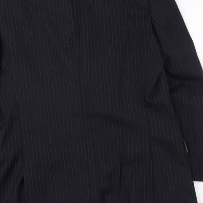 Mens UK Size M Brook Taverner Regular Blue Suit Jacket