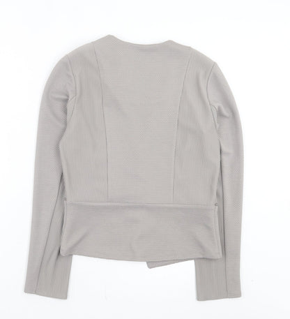 Womens UK Size 10 Paraphrase Grey Jacket