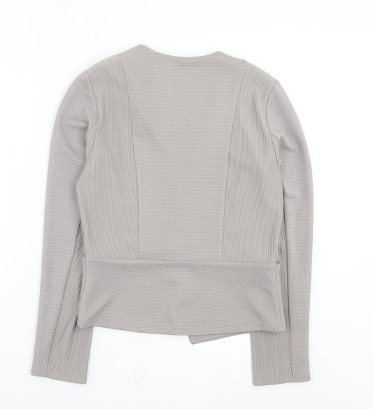 Womens UK Size 10 Paraphrase Grey Jacket