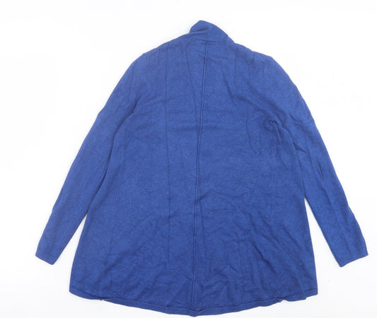 Womens UK Size S Zara Blue Cardigan Jumper