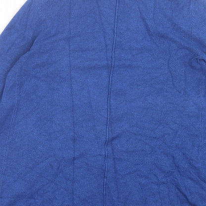 Womens UK Size S Zara Blue Cardigan Jumper